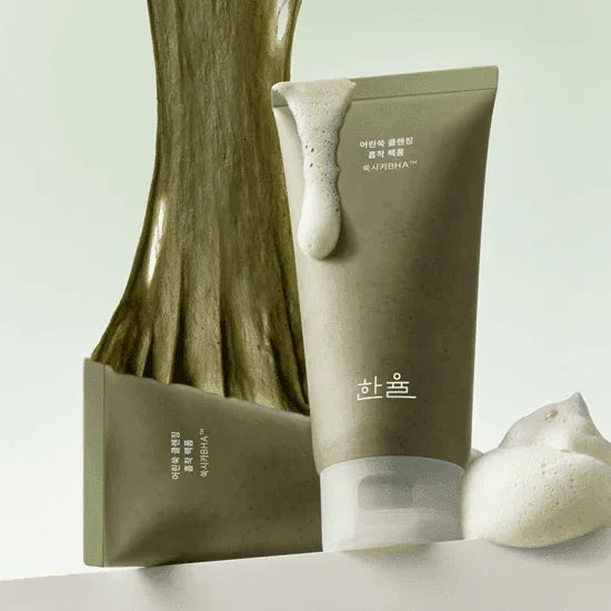 [HANYUL] Pure Artemisia Deep Clarifying Mask to Foam Cleanser 120ml - Ballagrio