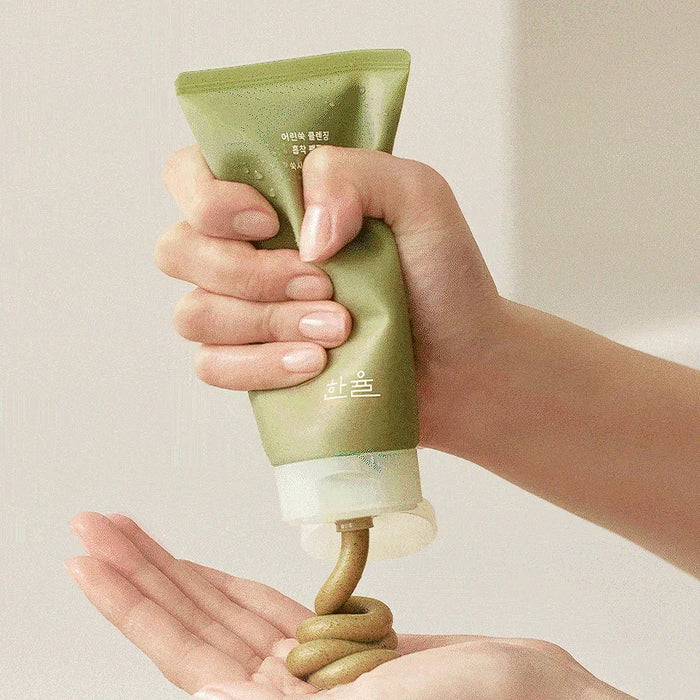 [HANYUL] Pure Artemisia Deep Clarifying Mask to Foam Cleanser 120ml - Ballagrio
