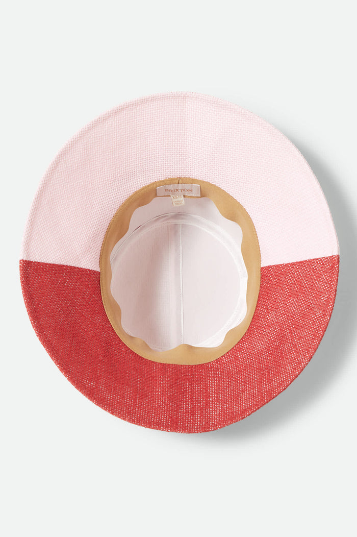 Women's Harmony Packable Bucket Hat in the color Silver Pink/Adrenaline Rush - Additional Laydown image
