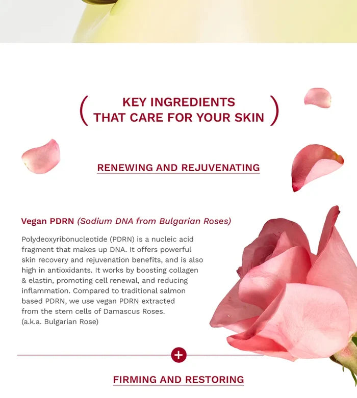 Haruharu Wonder Rose PDRN Firming Serum with Retinal 0.1% 30Ml
