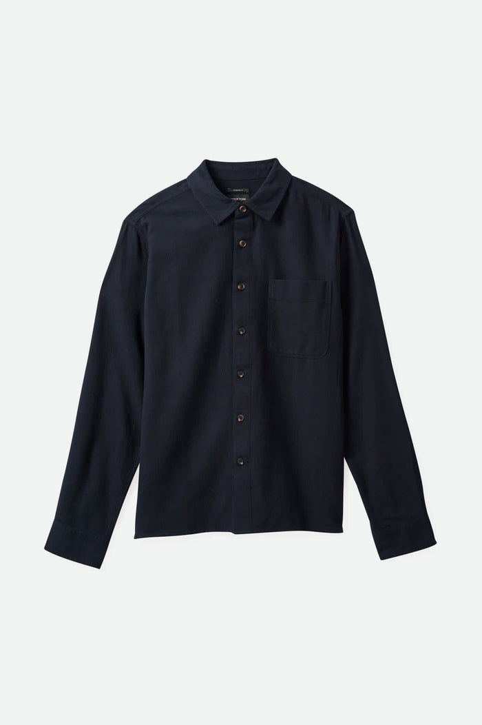Men's Hasting Lightweight Flannel in the color Black - Front Product View