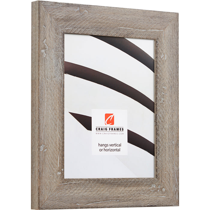 Hatteras 2", Boho Rustic Beachwood Matted Picture Frame