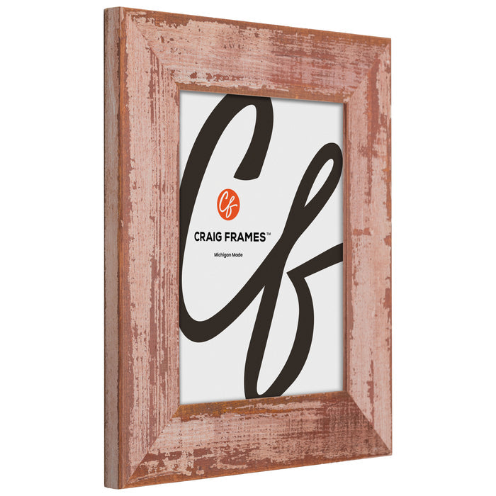 Hatteras XL 2.375", Brushed Rose Picture Frame