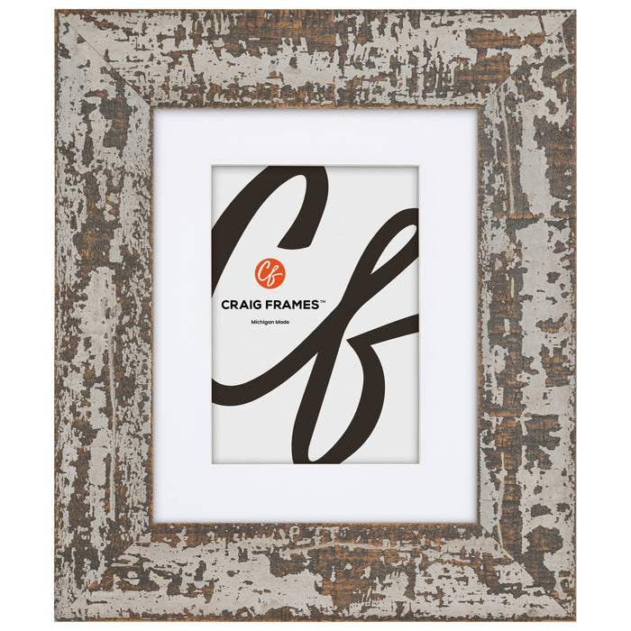Hatteras XL 2.375", Matted Barndoor Brown Picture Frame