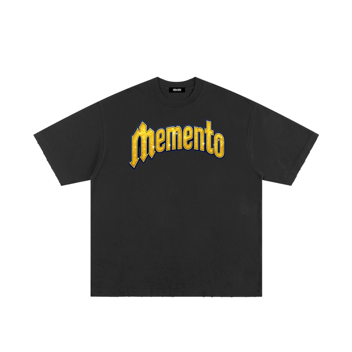 Heavyweight Hand-frayed T-Shirt - Memento Mori Clothing
