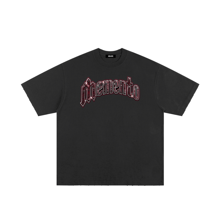 Heavyweight Hand-frayed T-Shirt - Memento Mori Clothing