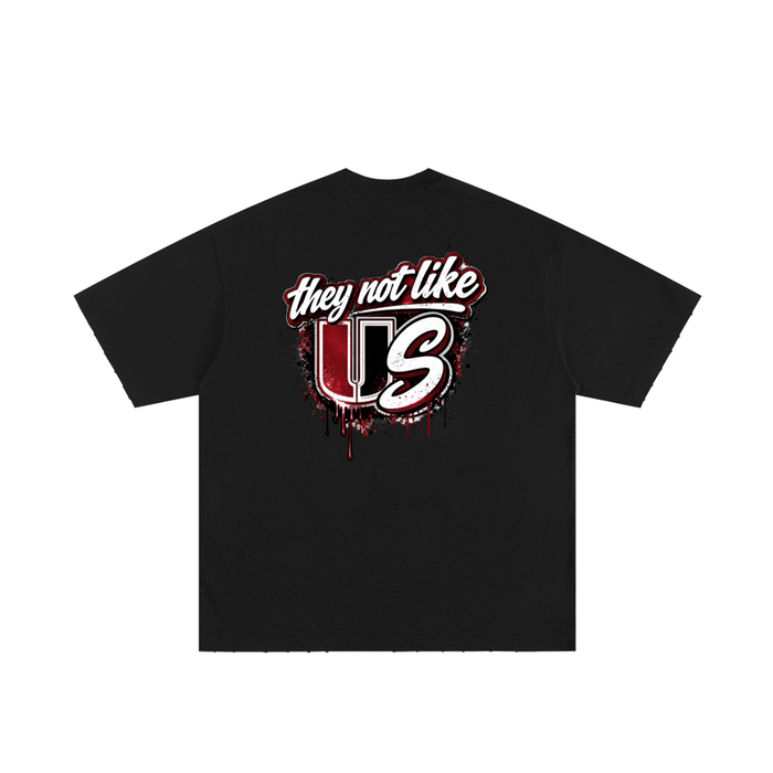 Heavyweight Hand-frayed T-Shirt - Memento Mori Clothing