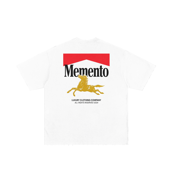 Heavyweight Hand-frayed T-Shirt - Memento Mori Clothing