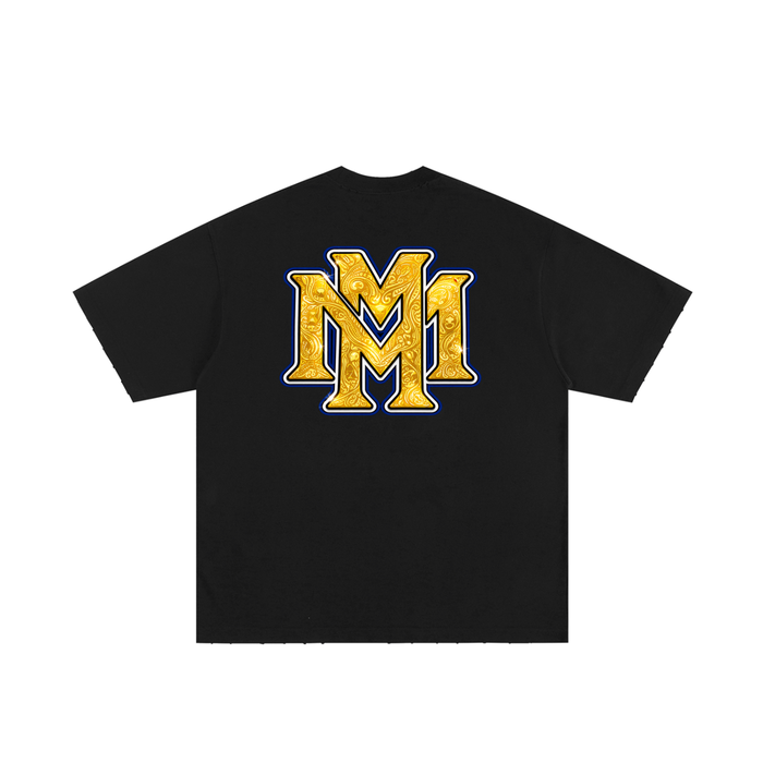 Heavyweight Hand-frayed T-Shirt - Memento Mori Clothing