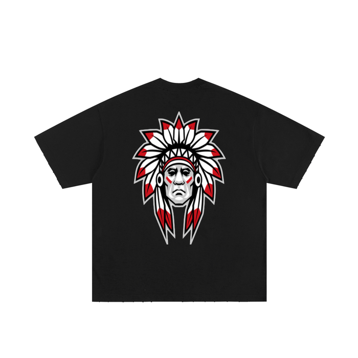 Heavyweight Hand-frayed T-Shirt - Memento Mori Clothing