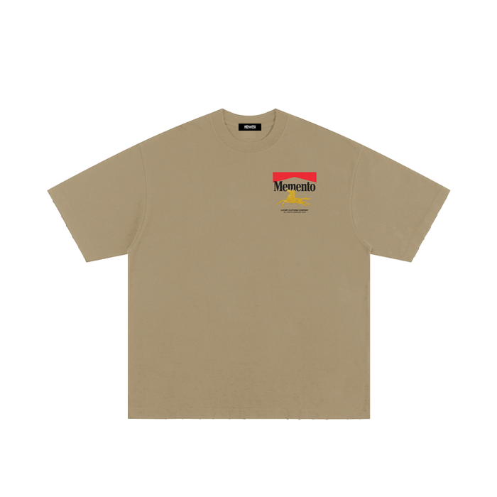 Heavyweight Hand-frayed T-Shirt - Memento Mori Clothing