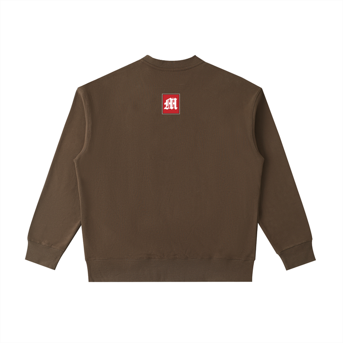Heavyweight Patch Pocket Crewneck Sweatshirt - Memento Mori Clothing