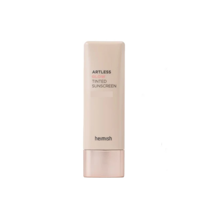 HEIMISH Artless Glow Tinted Cream Shine Beige is a multi-functional tinted cream that combines hydration, sun protection, and a natural glow. Formulated with Niacinamide for brightening and Adenosine for anti-aging care, it evens out skin tone while delivering a radiant, dewy finish. Enriched with Pearl Extract and botanical ingredients like Rosa Canina Fruit Extract and Thyme Leaf Extract, it nourishes and soothes the skin. Perfect for daily wear, this tinted cream provides lightweight coverage