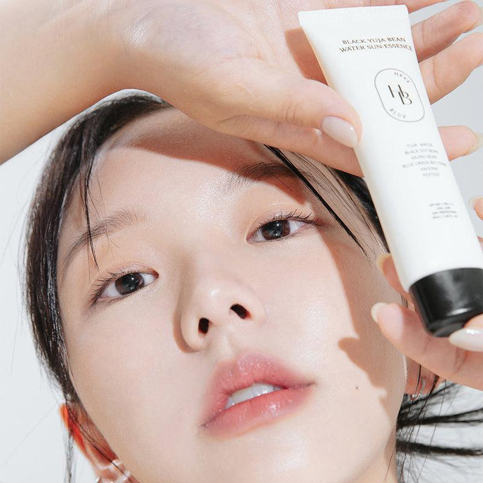 [HEVE BLUE] Black Yuja Bean Water Sun Essence SPF 50+ PA++++ 50ml - Ballagrio