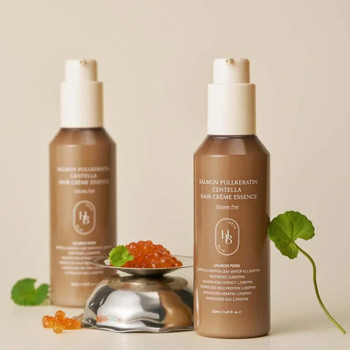 [HEVE BLUE] Salmon Pullkeratin Centella Hair Creme Essence 150ml - Ballagrio