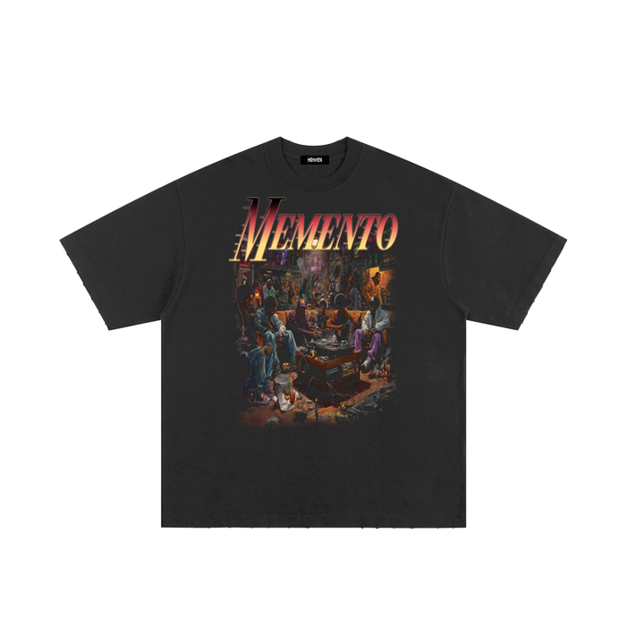 Hip Hop Saved Me Hand-frayed T-Shirt - Memento Mori Clothing