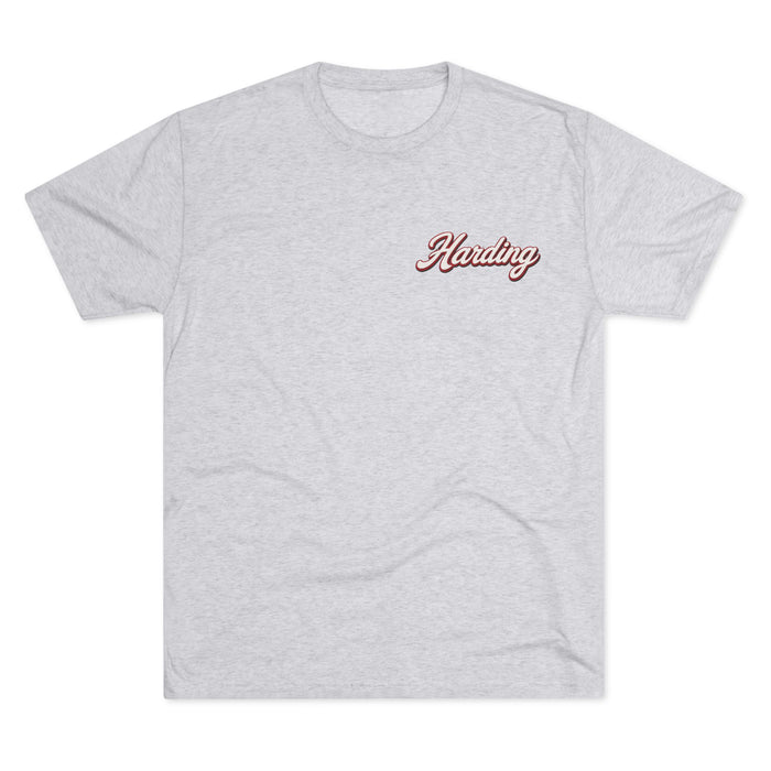 Honor Forever Crew Tee — Harding Script Chest & "Honor Forever" Back Graphic