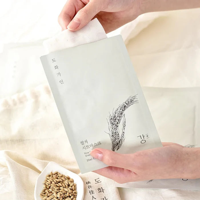 House of Dohwa, Rice Bran Sheet Mask | GlamTouch UK
