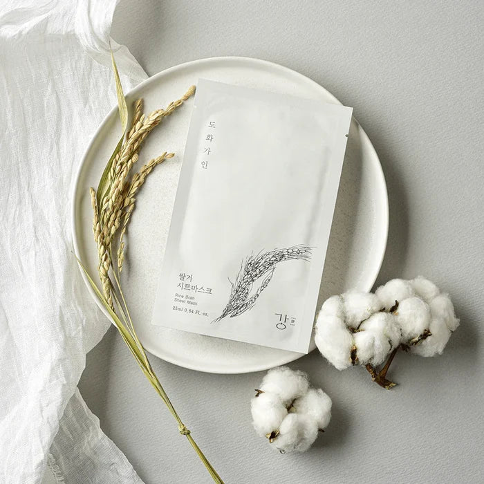 House of Dohwa, Rice Bran Sheet Mask | GlamTouch UK