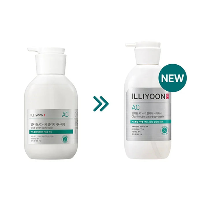 [ILLIYOON] Cica Trouble Clear Body Wash 400ml - Ballagrio