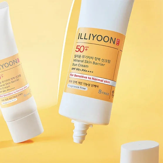 [ILLIYOON] Mineral Skin Barrier Sun Cream SPF 50+ PA++++ 50ml - Ballagrio