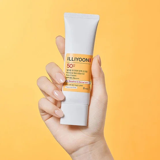 [ILLIYOON] Mineral Skin Barrier Sun Cream SPF 50+ PA++++ 50ml - Ballagrio
