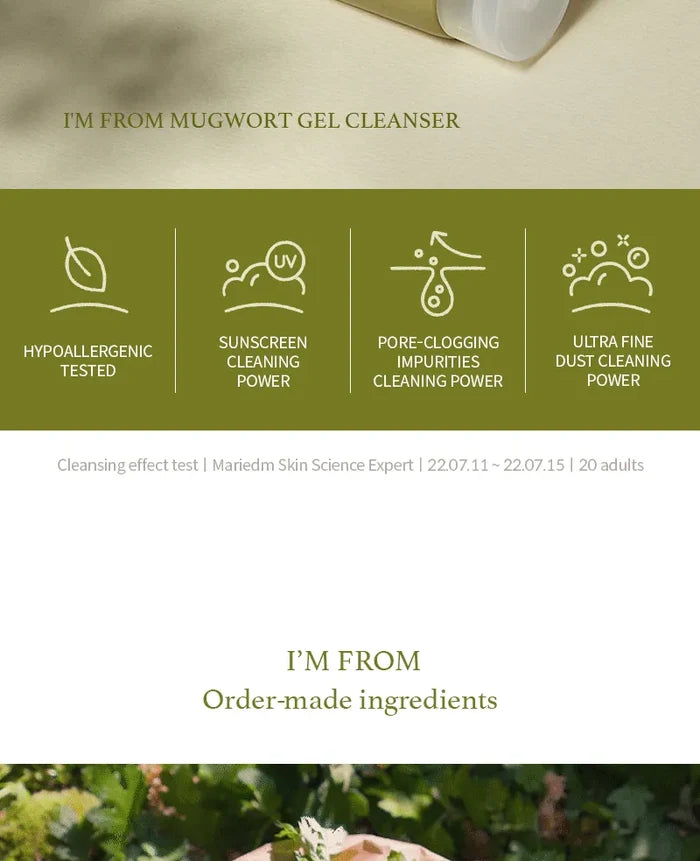 I'm From Mugwort Gel Cleanser 150Ml