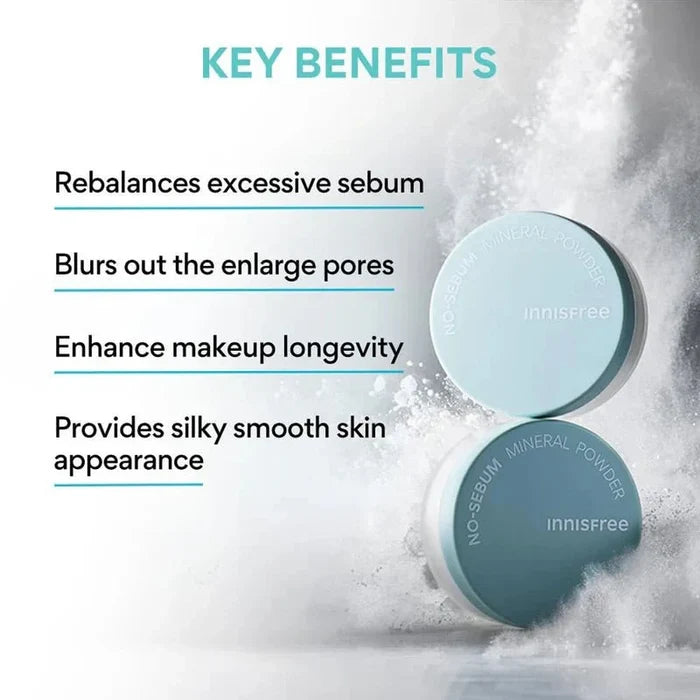 Innisfree | No-Sebum Mineral Powder - skin28