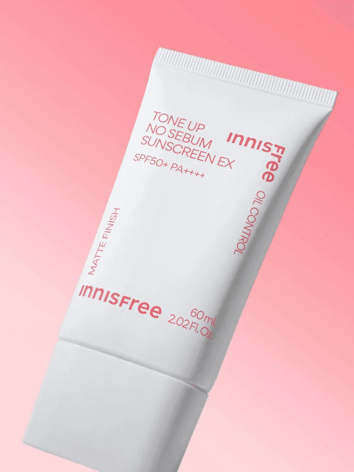[innisfree] Tone Up No Sebum Sunscreen EX SPF 50+ PA++++ 60ml - Ballagrio