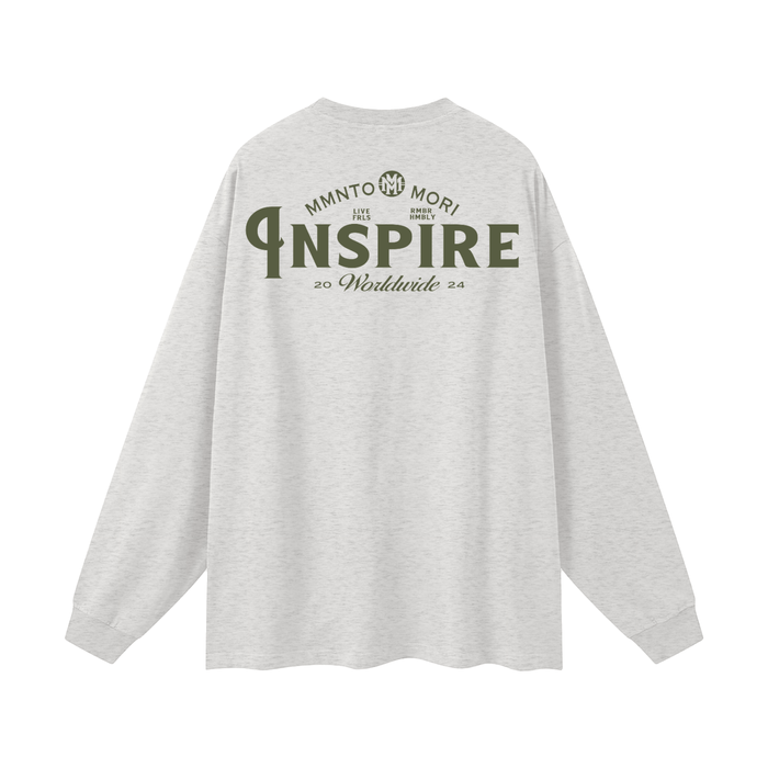 Inspire Long Sleeve T-Shirt - Memento Mori Clothing