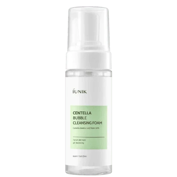 iUNIK | Centella Bubble Cleansing Foam - skin28