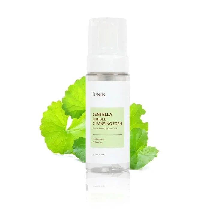 iUNIK | Centella Bubble Cleansing Foam - skin28