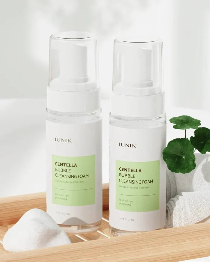 iUNIK | Centella Bubble Cleansing Foam - skin28