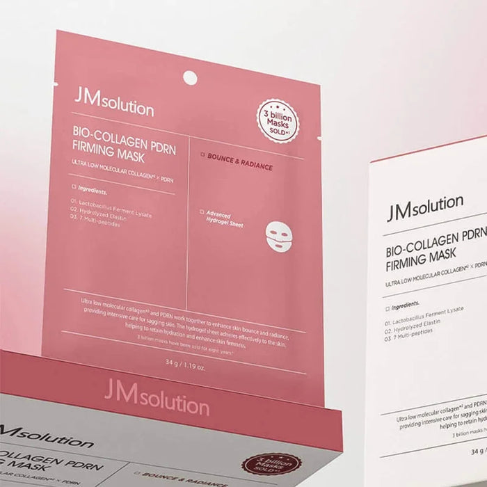 [JM Solution] Bio-Collagen PDRN Firming Mask 34g*4EA - Ballagrio