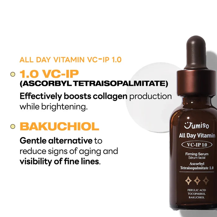 Jumiso All Day Vitamin VC-IP 1.0 Firming Serum 30ml | GlamTouch UK