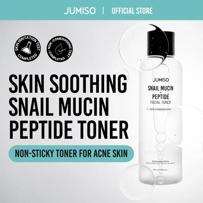 Jumiso Snail Mucin + Peptide Facial Toner 205Ml
