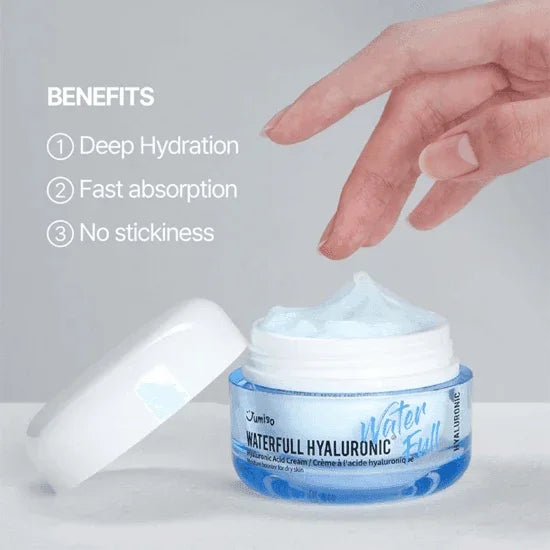 [Jumiso] Waterfull Hyaluronic Cream (Big Size) 100ml - Ballagrio