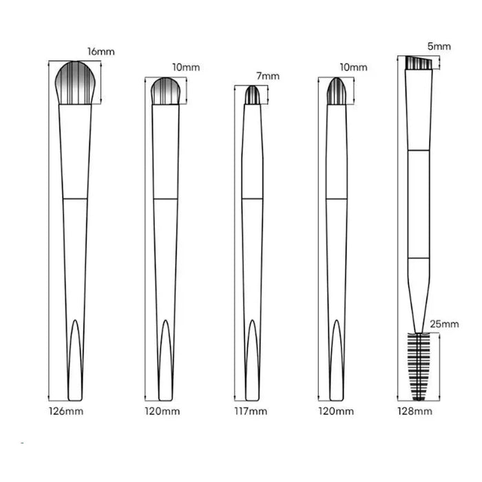 [JUNGSAEMMOOL] Master Class Eye Brush Portable Kit - Ballagrio