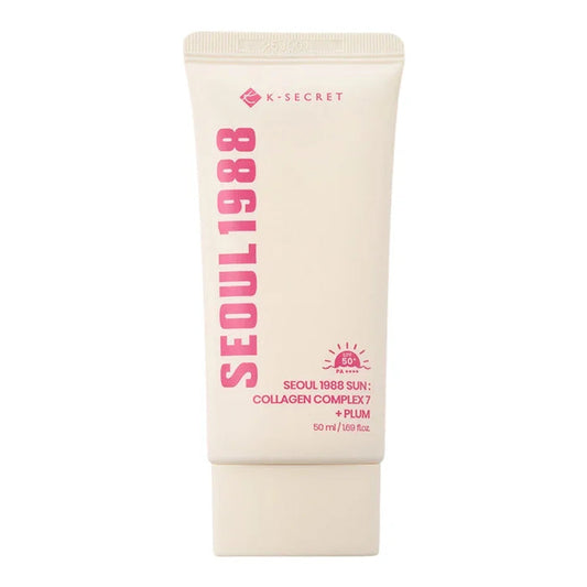 [K-SECRET] Seoul 1988 Sun: Collagen Complex 7 + Plum SPF 50+ PA++++ 50ml - Ballagrio