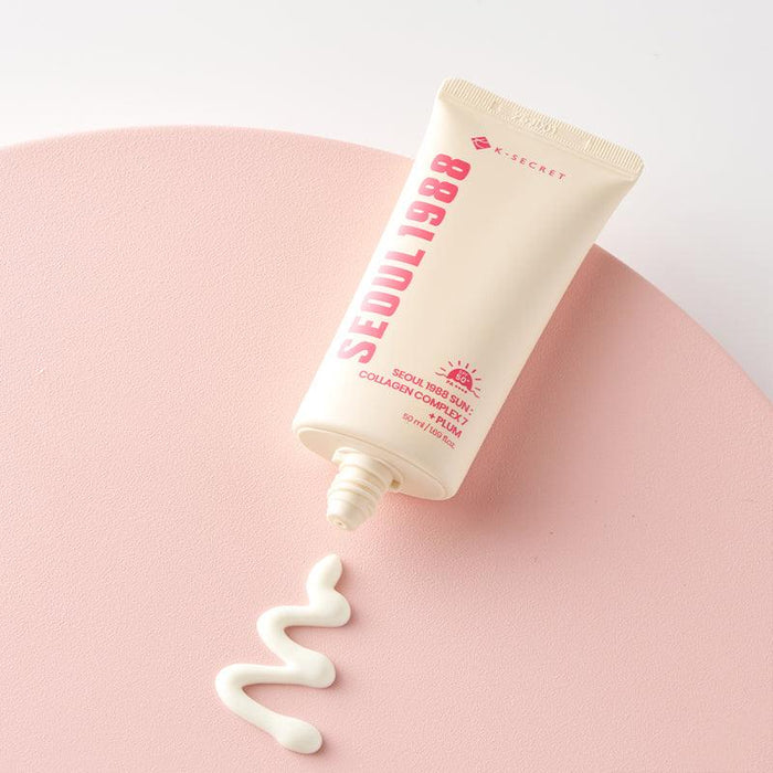 [K-SECRET] Seoul 1988 Sun: Collagen Complex 7 + Plum SPF 50+ PA++++ 50ml - Ballagrio