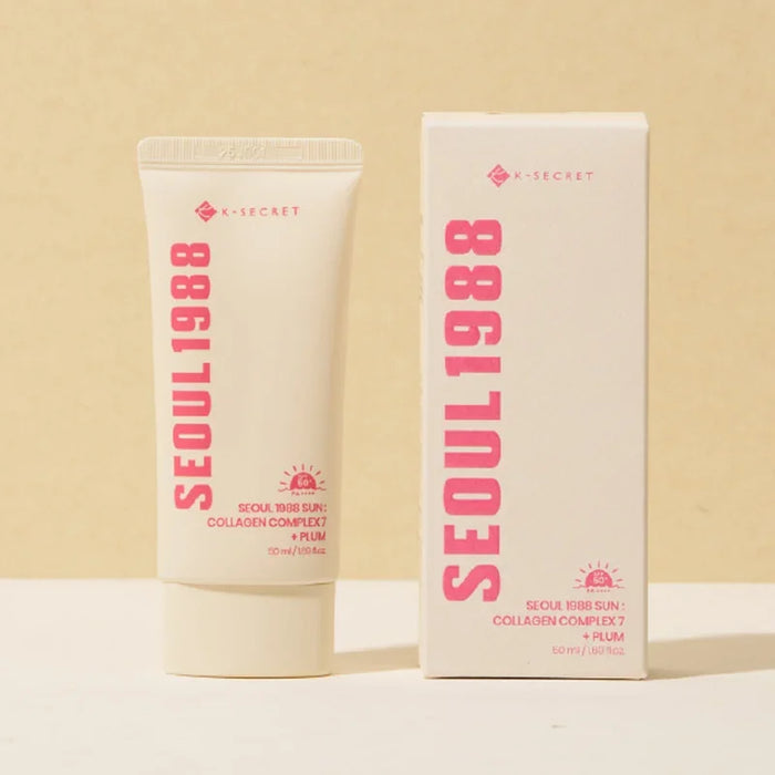 [K-SECRET] Seoul 1988 Sun: Collagen Complex 7 + Plum SPF 50+ PA++++ 50ml - Ballagrio