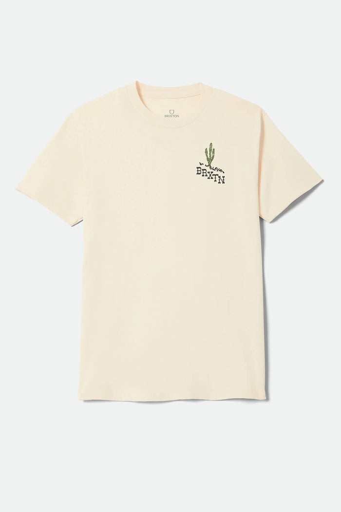 Men's Keslo Standard T-Shirt in the color Cream - Front Product View