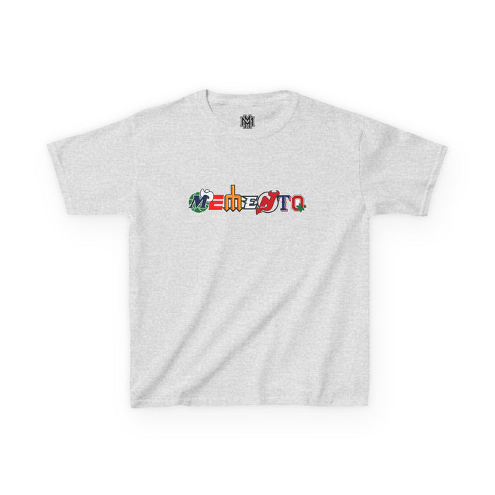 Kids Tee - Memento Sports Logos Tshirt - Memento Mori Clothing