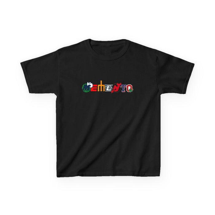 Kids Tee - Memento Sports Logos Tshirt - Memento Mori Clothing