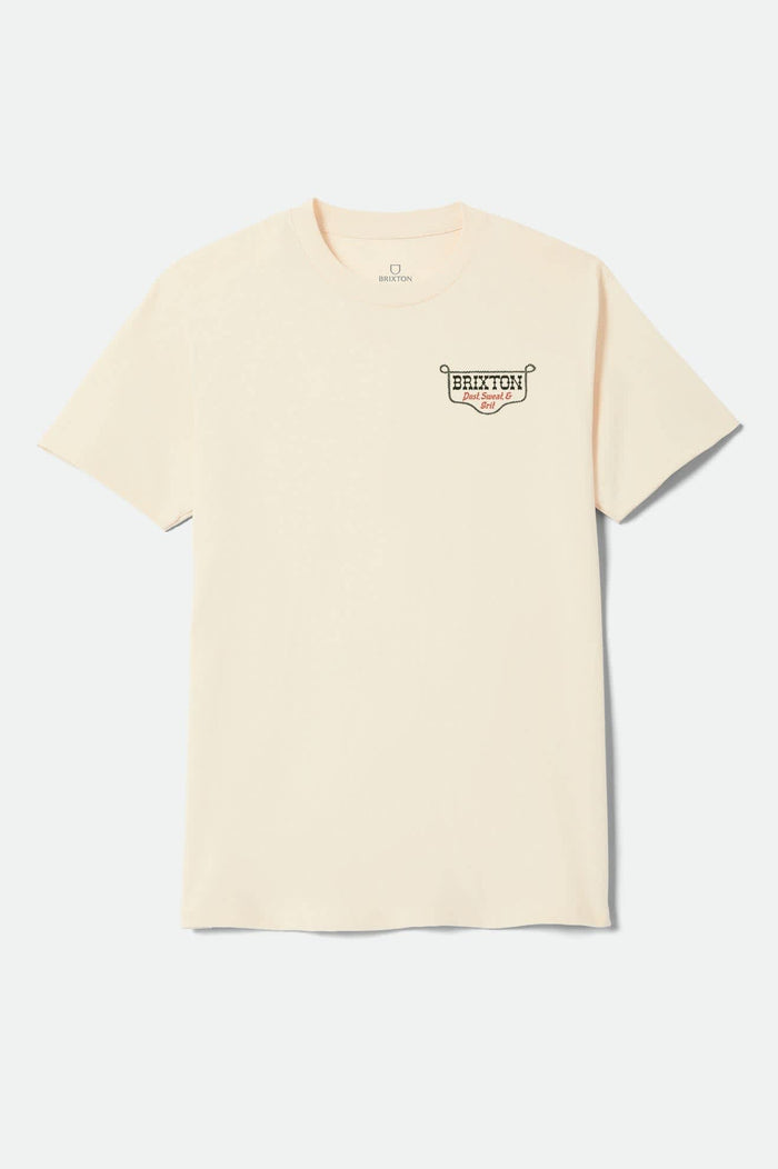 Men's Kinsey Standard T-Shirt in the color Cream - Front Product View
