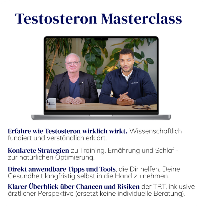 Klartext-Paket: Premium Testosterontest + Testosteron Masterclass