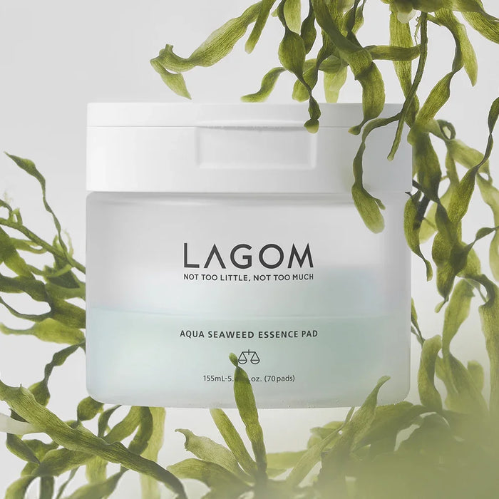 [LAGOM] Aqua Seaweed Essence Pad 155ml 70EA - Ballagrio