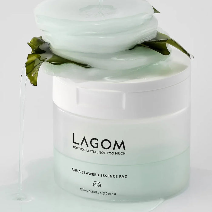 [LAGOM] Aqua Seaweed Essence Pad 155ml 70EA - Ballagrio