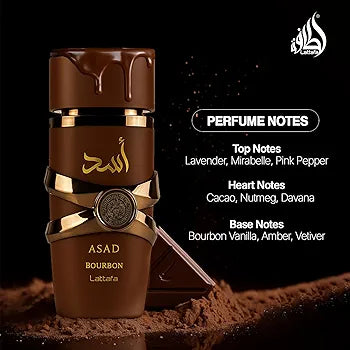 Lattafa Asad Bourbon EDP 100Ml