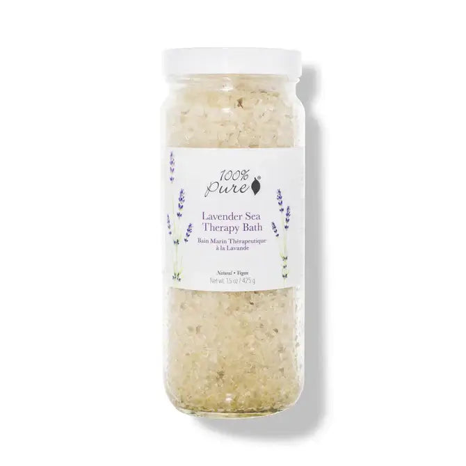 Lavender Sea Therapy Bath Soak 425g - 100% Pure